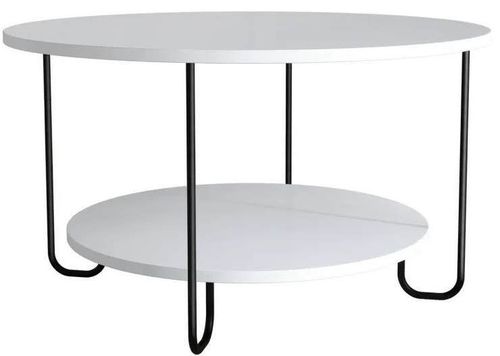 купить Журнальный столик Trendy Corro, белый 80x45x80 см в Кишинёве 