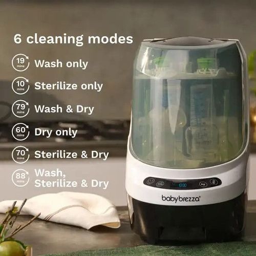 cumpără Încălzitor BabyBrezza BRZ0103 Bottle Washer Pro, dispozitiv pentru spalat, sterilizat si uscat biberoane în Chișinău 