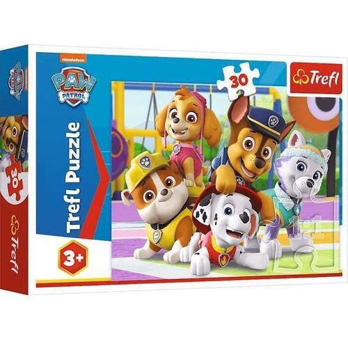 cumpără Puzzle Trefl 18286 Puzzles 30 Paw Patrol always on time, Vaicom PAW Patrol în Chișinău 