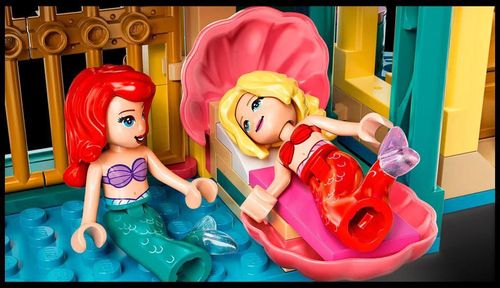 купить Конструктор Lego 43207 Ariels Underwater Palace в Кишинёве 