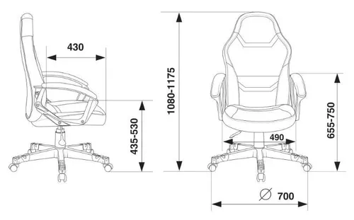 купить Офисное кресло Бюрократ Zombie 10 White в Кишинёве 