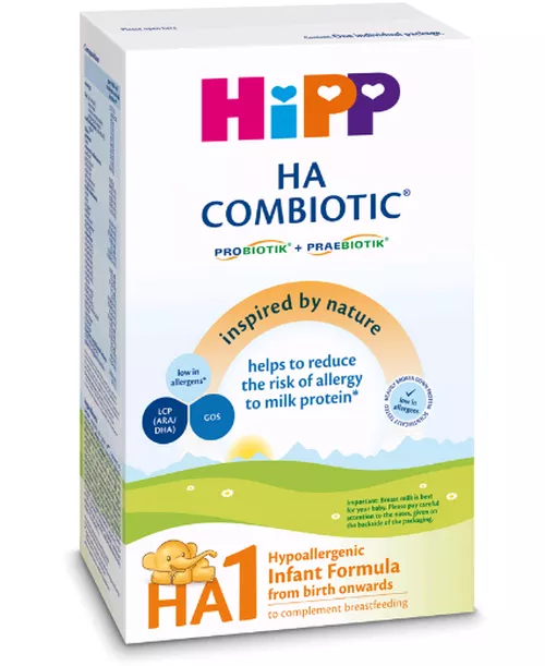 HIPP HA (Гипоаллергенная смесь) 1 (0+ мес) 350 г 