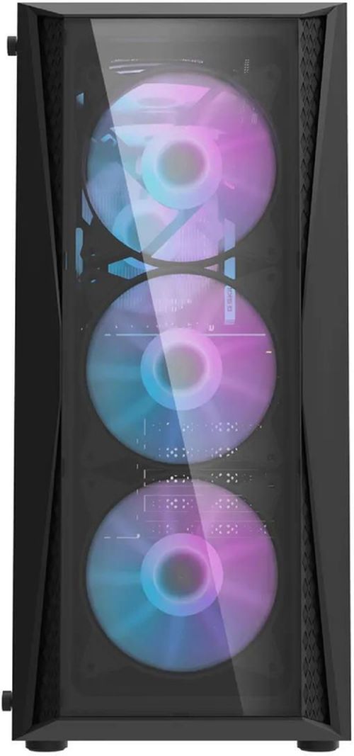 купить Корпус для ПК darkFlash DK352 Plus, Black в Кишинёве 