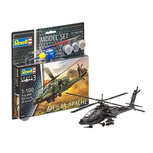 купить Конструктор Revell 64985 Elicopter de asamblat Revell AH-64A Apache, 50775 в Кишинёве 