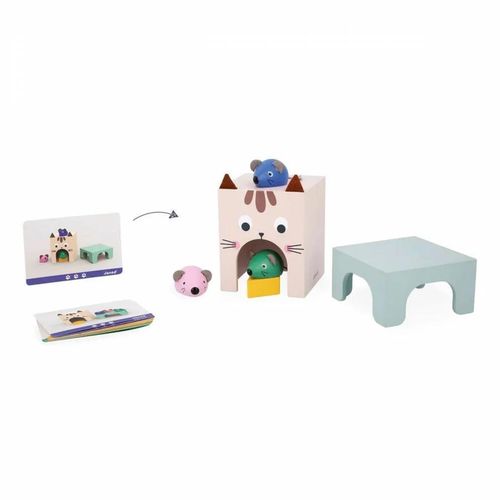 купить Игрушка Janod J05078 Joc Pisica si Soarecele в Кишинёве 