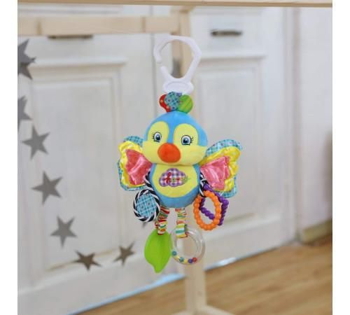 cumpără Jucărie cu pandantiv Hoogar HG0104004 Baby plush toy, Blue bird în Chișinău 