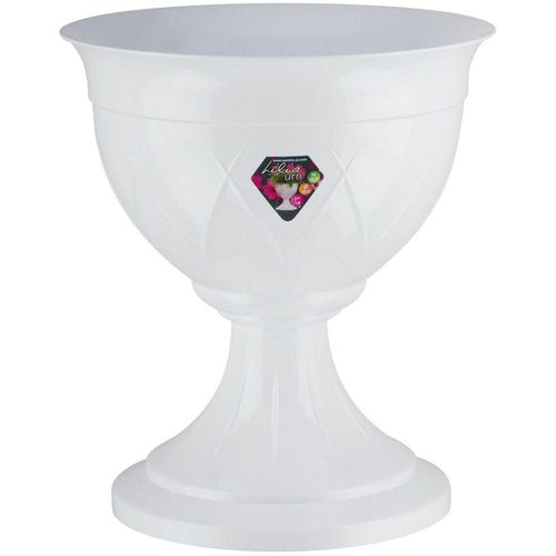 купить Цветочный горшок Santino Lilia pe picior (14.0L, Alb) в Кишинёве 