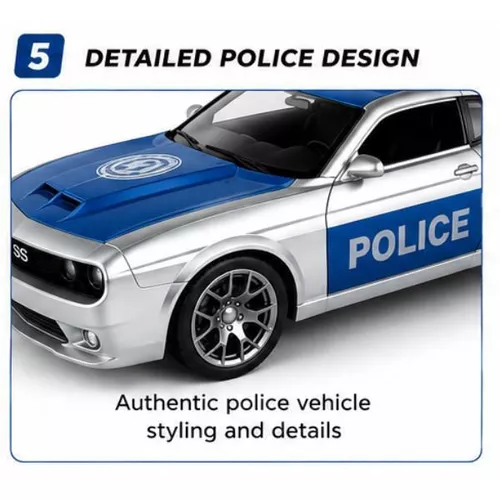 cumpără Mașină Wenyi WY11111B 1:18 Mașinuță de poliție (lumină/sunet) în Chișinău 