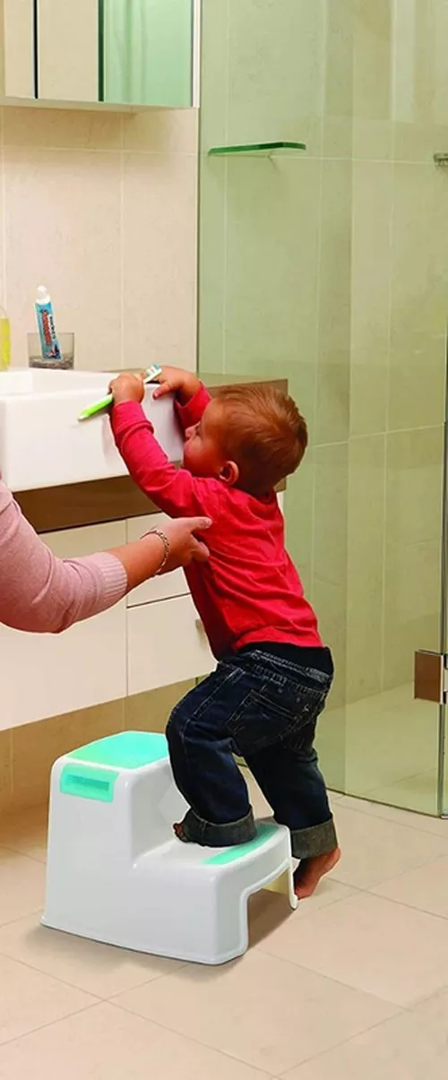 купить Подставка-ступенька Dreambaby G687 Подножка - 2 ступени серый в Кишинёве 