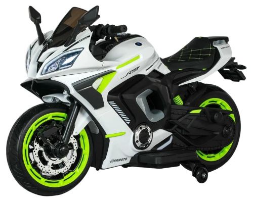 cumpără Mașină electrică pentru copii Richi (96300) Motocicleta verde pe acumulator pentru copii (3188) în Chișinău 