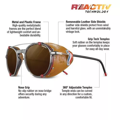 cumpără Ochelari de protecție Julbo LEGACY BLACK/RED R24PL în Chișinău 