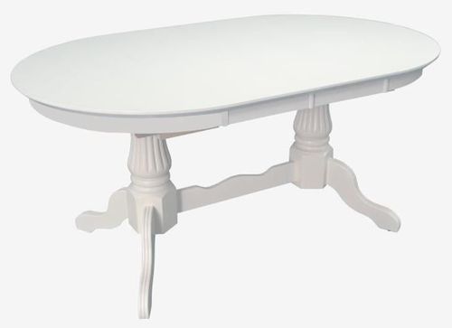 купить Комплект стол и стулья Evelin di Costacurta стол HV-33V White + 10 стульев HV-3167 White/NV-10WP Grey в Кишинёве 