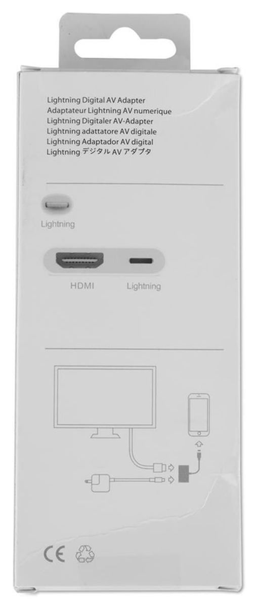 купить Адаптер для мобильных устройств Apple Lightning to digital VGA MD825 в Кишинёве 