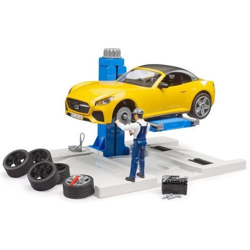 cumpără Mașină Bruder 62112 Set de joaca Centru service auto, 61475 în Chișinău 