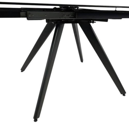 купить Стол Interdepo VIGO Black Galaxy Matt (раскладной) в Кишинёве 