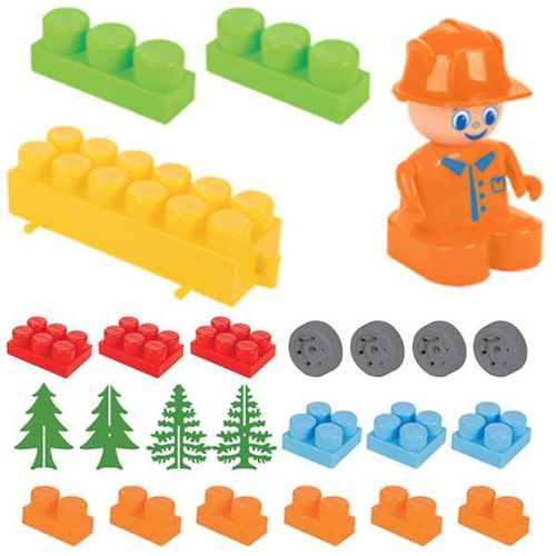 cumpără Set de construcție Pilsan 03721 Cărucior cu constructor în Chișinău 