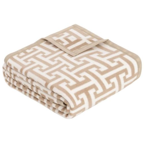 cumpără Textile de casă Ibena 2336/300 Jacquard Decke Cambridge Beige în Chișinău 