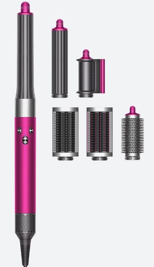 купить Прибор для укладки Dyson HS05 Airwrap Complete Long Fuchsia/Nickel в Кишинёве 