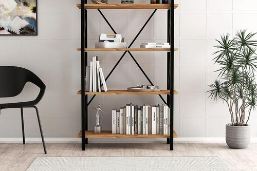 купить Офисный стеллаж Hanah Home Nero Elit в Кишинёве 