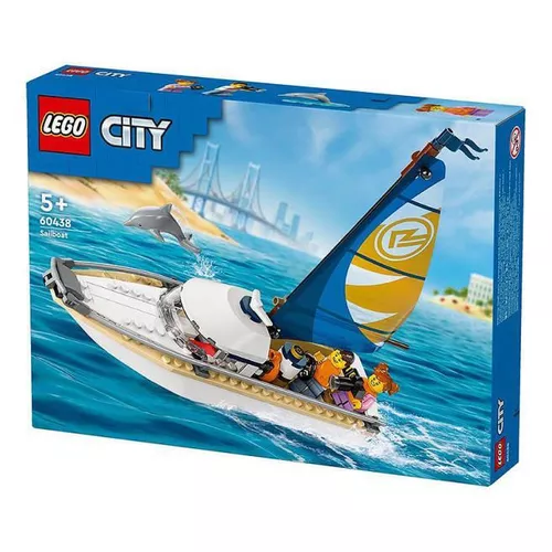купить Конструктор Lego 60438 City Barcă cu pânze в Кишинёве 