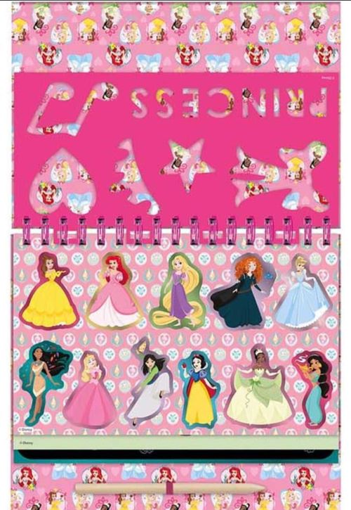 cumpără Set de creație Totum TT044340 Scratchbook Princess, 1314D în Chișinău 