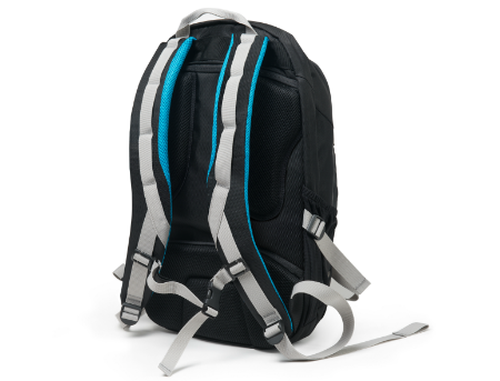 cumpără Dicota D31047 Backpack Active black/blue 14"-15.6", Premium notebook backpack with a sporty design, (rucsac laptop/рюкзак для ноутбука) în Chișinău 