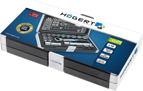 купить Набор ручных инструментов Hoegert HT1R478 Set de scule, 18bu. в Кишинёве 