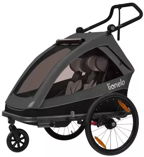 cumpără Vehicul pentru copii Lionelo Remorca Cama Grey Graphite în Chișinău 