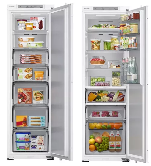 купить Холодильник и морозильная камера Samsung BRZ22700EWW/EF + BRR29703EWW/EF в Кишинёве 