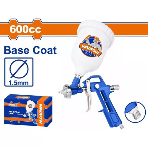 cumpără Pistol pneumatic Wadfow WGA1504 Pistol pneumatic pulverizare 1.5mm rezervor plastic 0.6L în Chișinău 