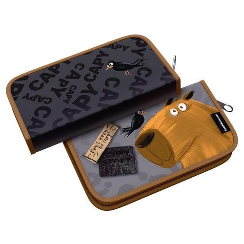 купить Школьный пенал Erich Krause 60213 Penar 110x205x25mm Happy Capy в Кишинёве 