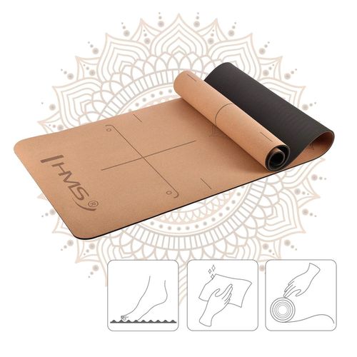 cumpără Echipament pentru yoga HMS YM11 Abisal Yoga Mat TPE Cork în Chișinău 
