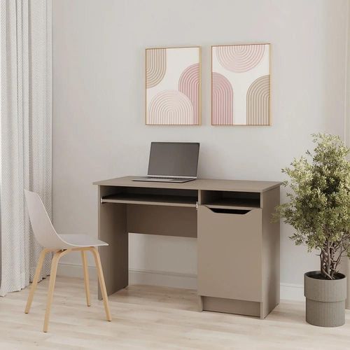cumpără Masă de birou MebelStar LILU 110x50x75 Cashmere (MBS-1308) în Chișinău 