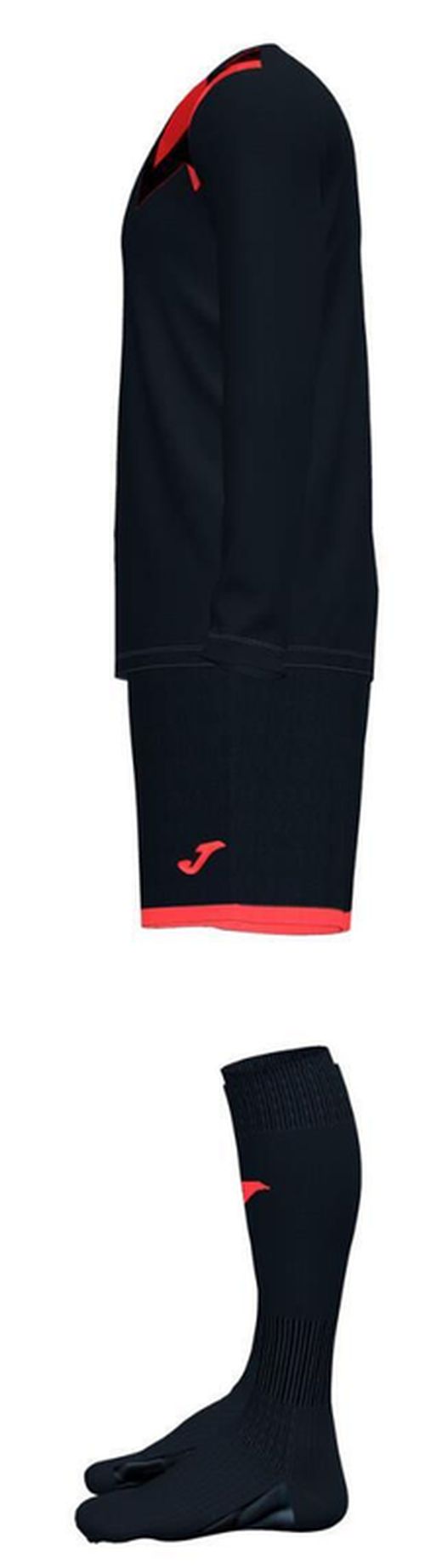 купить Одежда для спорта Joma Zamora VI Set Black Fluor Coral (S) 102248.119 в Кишинёве 