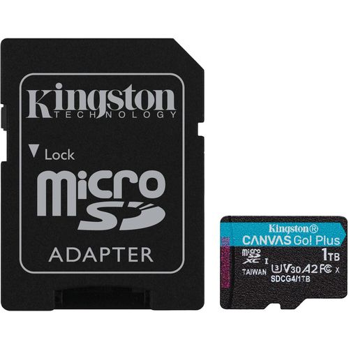 купить Флеш карта памяти SD Kingston SDCG4/1TB, microSD Class10 A2 UHS-I U3 (V30) в Кишинёве 