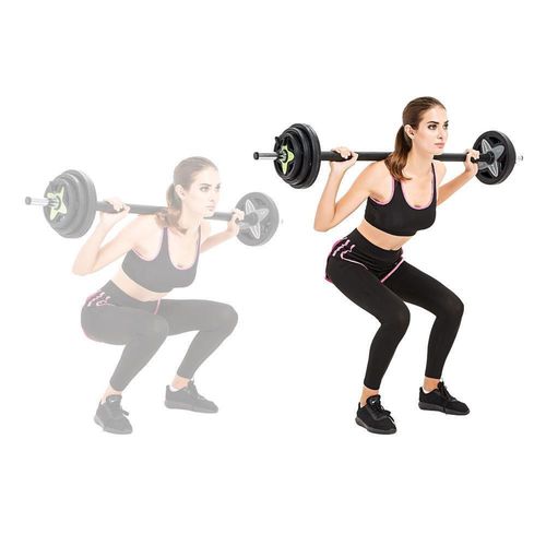 купить Гантель inSPORTline 2222 Body pump 2-20 kg (30 mm) IN18038 Black (box 1, 2) в Кишинёве 