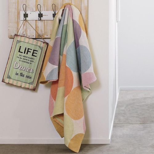 cumpără Textile de casă Ibena 2026/100 Jacquard Baumwolldecke Venedig mith GOTS Zertifikat Colorful în Chișinău 