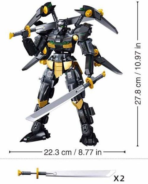 cumpără Set de construcție Sluban B1052 Robot - Armura lui Batman, 534 elem. în Chișinău 