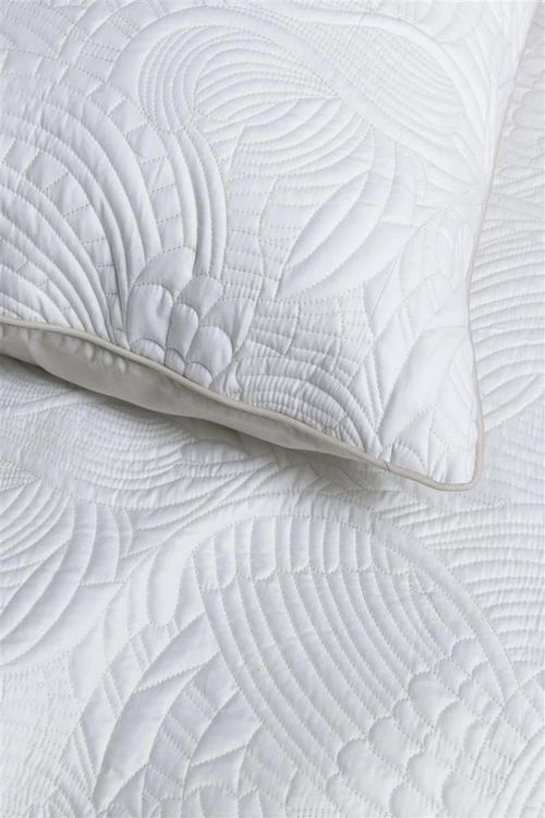 cumpără Lenjerie de pat Moooi 239527 Embroidered Dodo Pavone 240x200/220 Ivory în Chișinău 