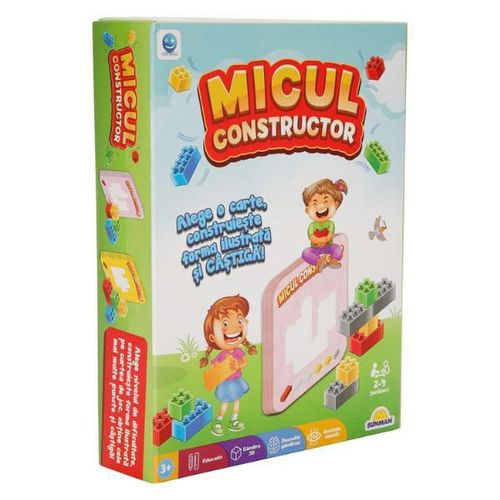купить Настольная игра Noriel S00003828 Micul Constructor (ro) в Кишинёве 