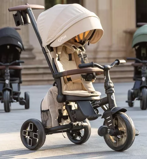 cumpără Bicicletă-cărucior Qplay Comfo Max Beige în Chișinău 