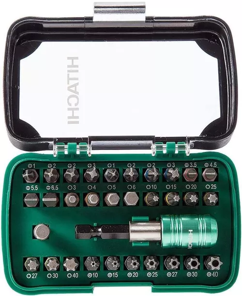 cumpără Set de tubulare, bite, duze Hitachi-Hikoki 750363 set 32 bite cu prelungitor în Chișinău 