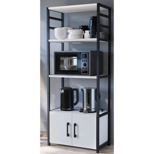 купить Этажерка Nex Home Многоярусный, для кухни, 4 ящика, 56x30x138 см, Белый (28-04-01) в Кишинёве 