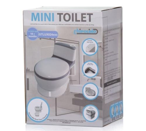 купить Детский горшок Chipolino Lux GTLUX0241GY Grey в Кишинёве 