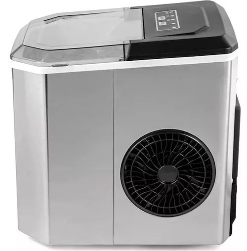 cumpără Generator de gheață Muhler MI-1519BS Icemaker, 1.3L, 9 ice bullets, stainless steel body (1010376) în Chișinău 
