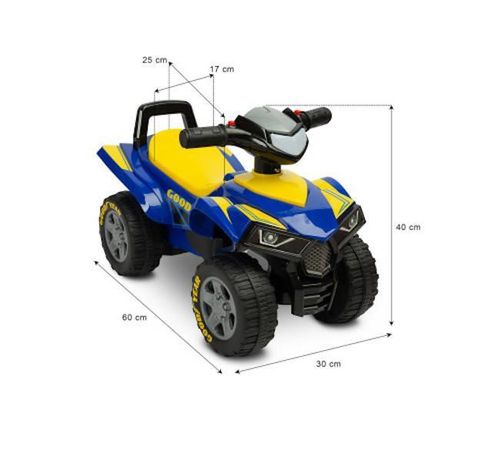 купить Толокар Toyz 2596 Quad Goodyear Red в Кишинёве 