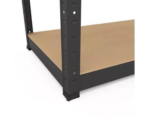 cumpără Raft de depozitare Nex Home Raft metalic Budget 900x600x300 mm, 4 rafturi MDF, antracit în Chișinău 