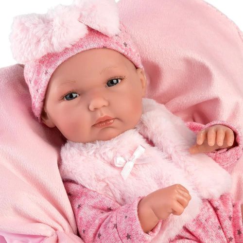 купить Кукла Llorens 63592 Bimba 35 cm Con Cojin Rosa в Кишинёве 