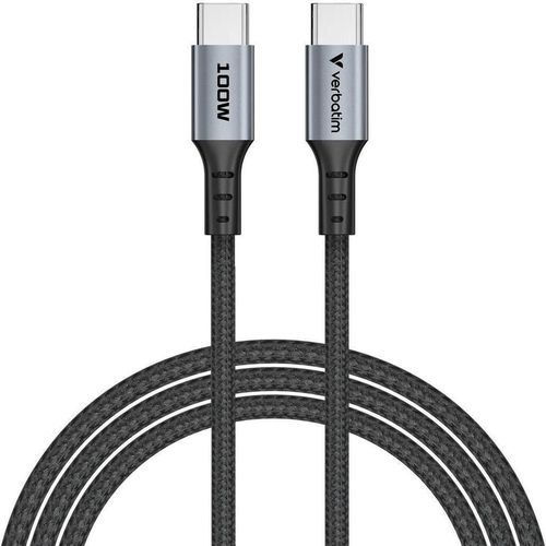 купить Кабель для моб. устройства Verbatim VER_31846 USB-C to USB-C 120cm, 100W в Кишинёве 