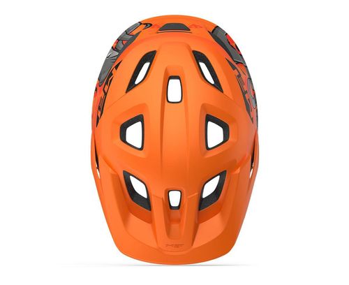 купить Защитный шлем Met-Bluegrass Eldar Matt orange octopus UN в Кишинёве 